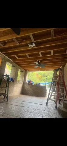 Patio Soffit Installation - Exterior project by Big Willie's
